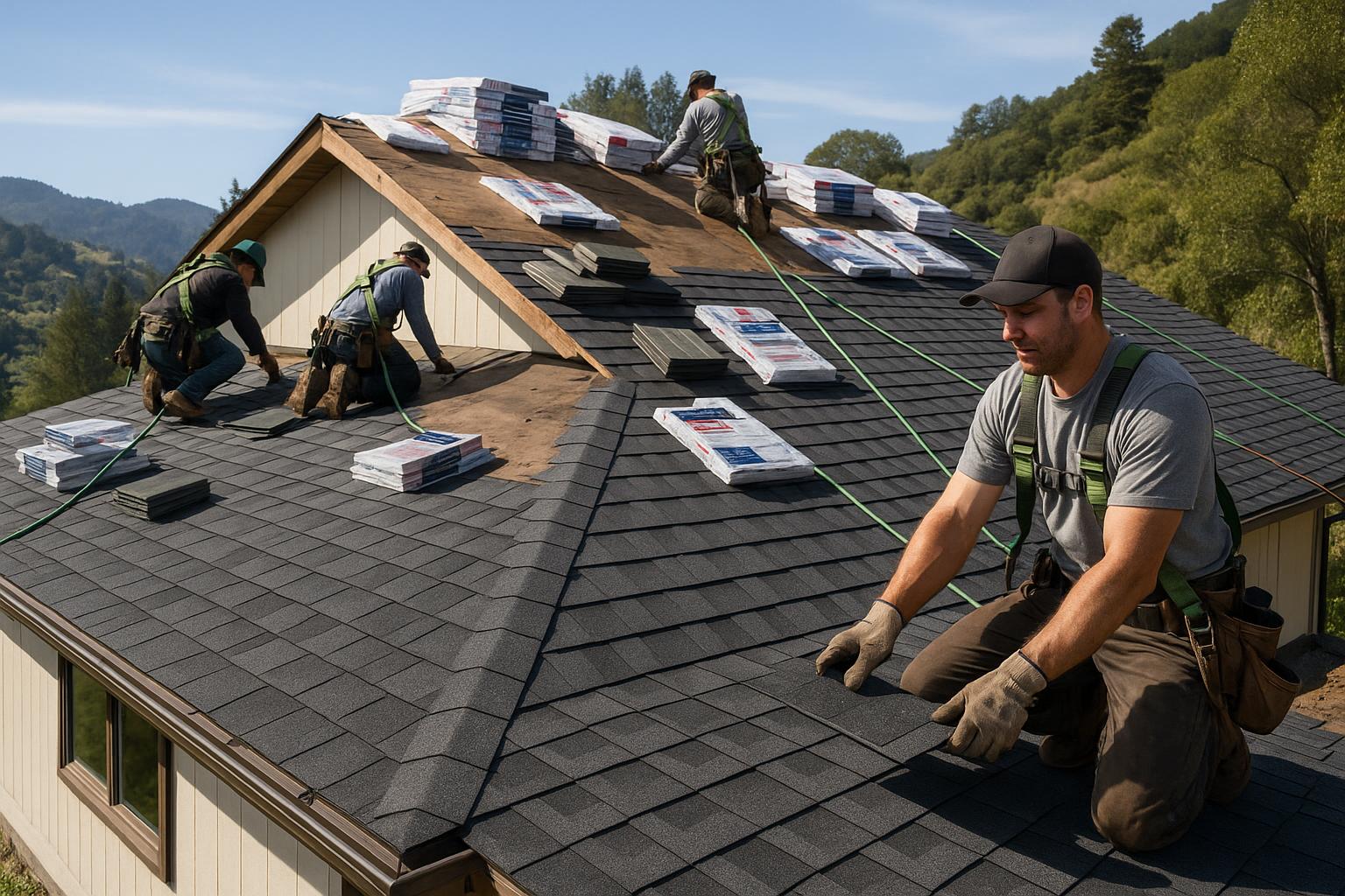 Trusted Experts Deliver Cost-Effective Roof Replacement in San Rafael to Protect Your Home