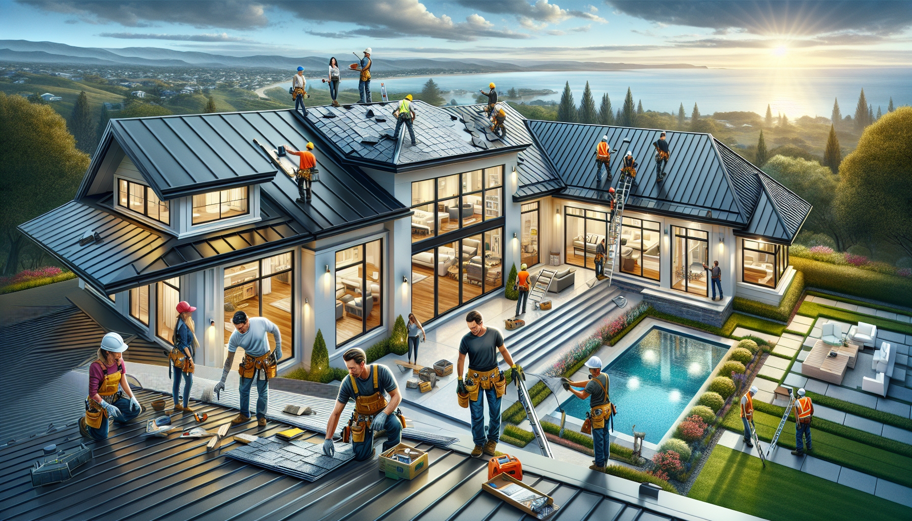 storm damage roof repair San Rafael