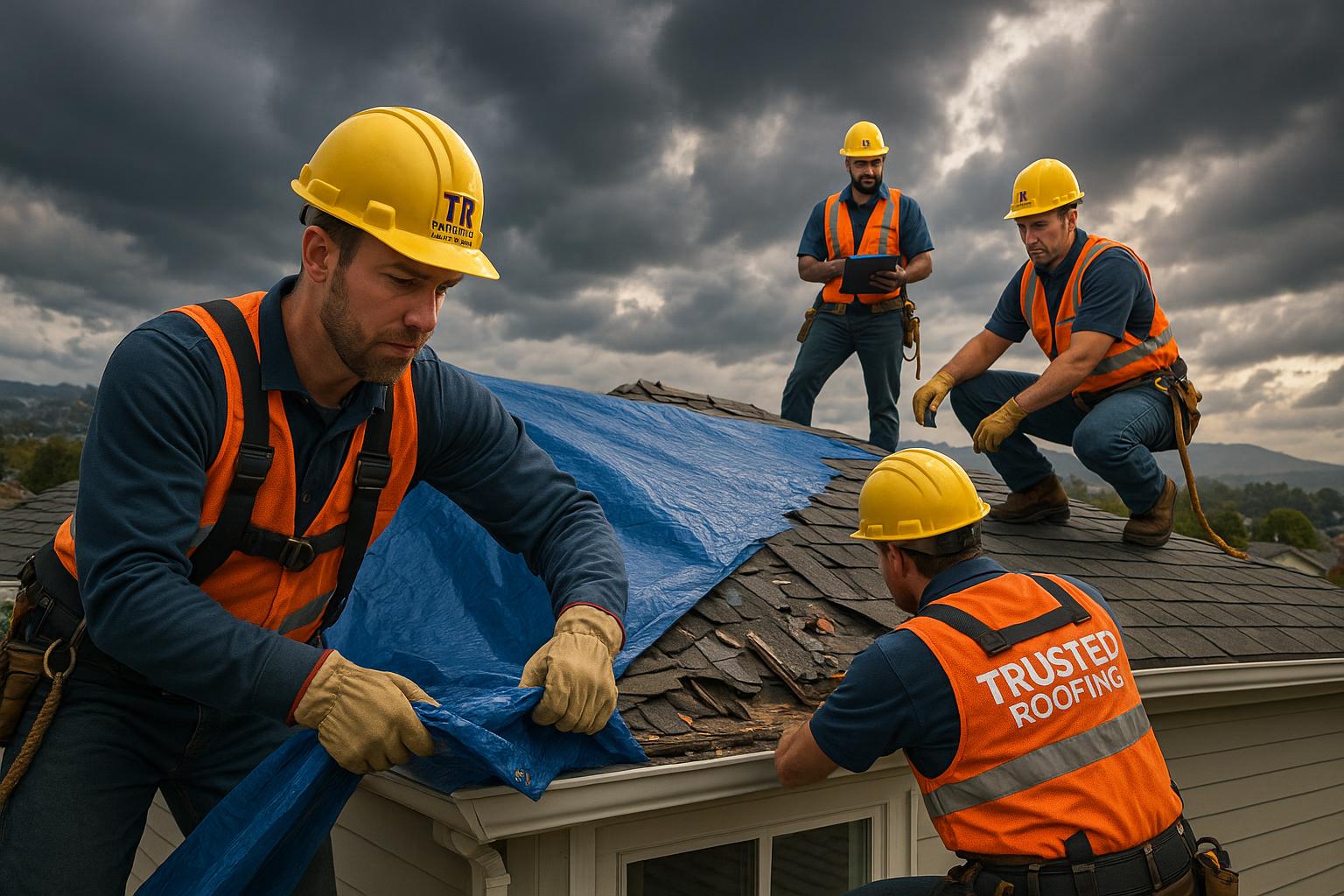 what causes roof leaks in San Rafael
