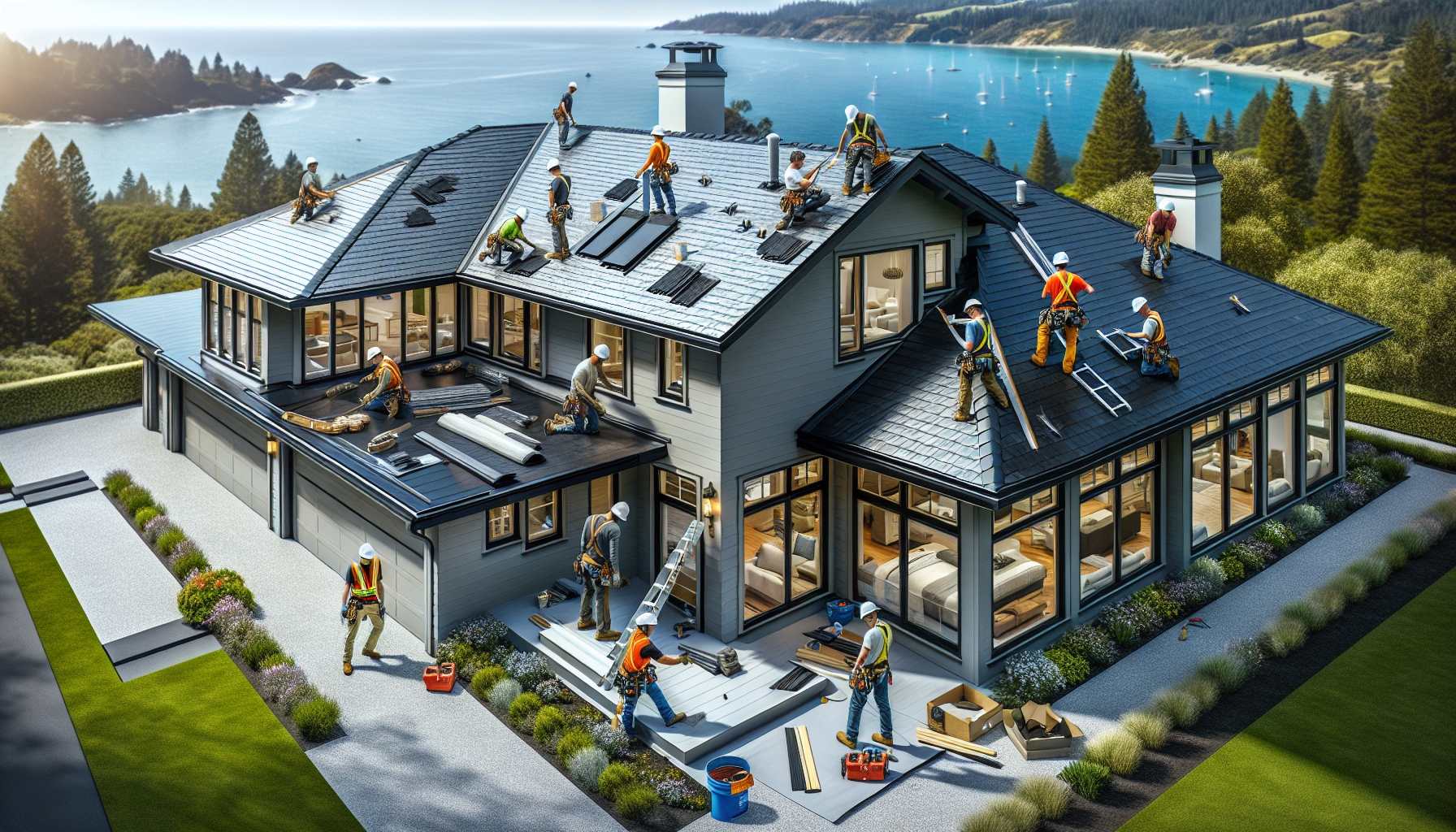 roofing Larkspur to San Rafael area