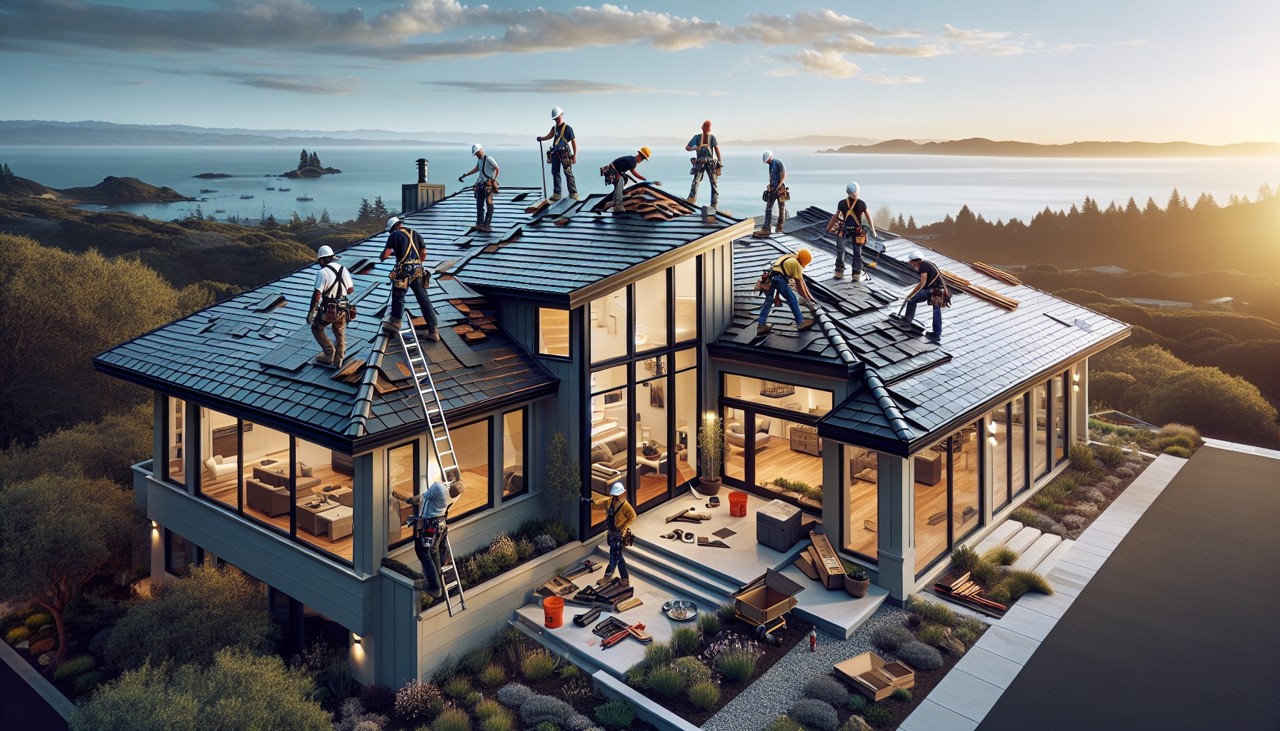 what causes roof leaks in San Rafael