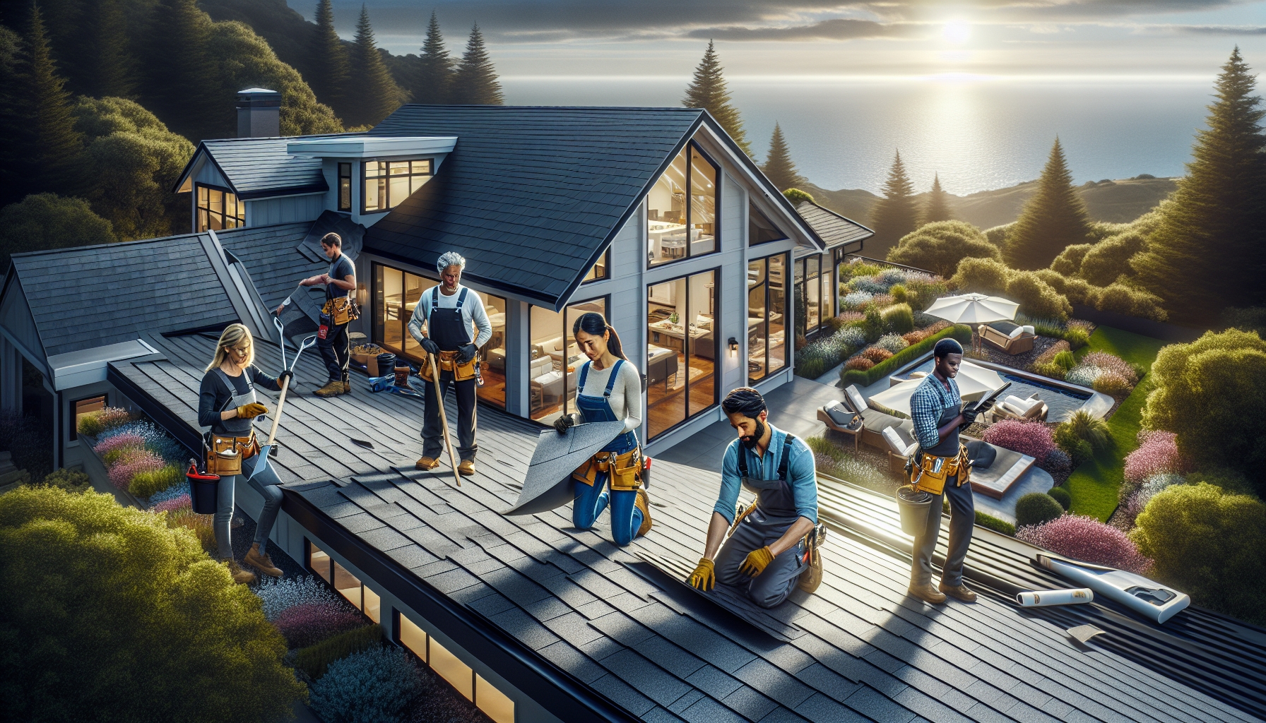 commercial flat roofing San Rafael