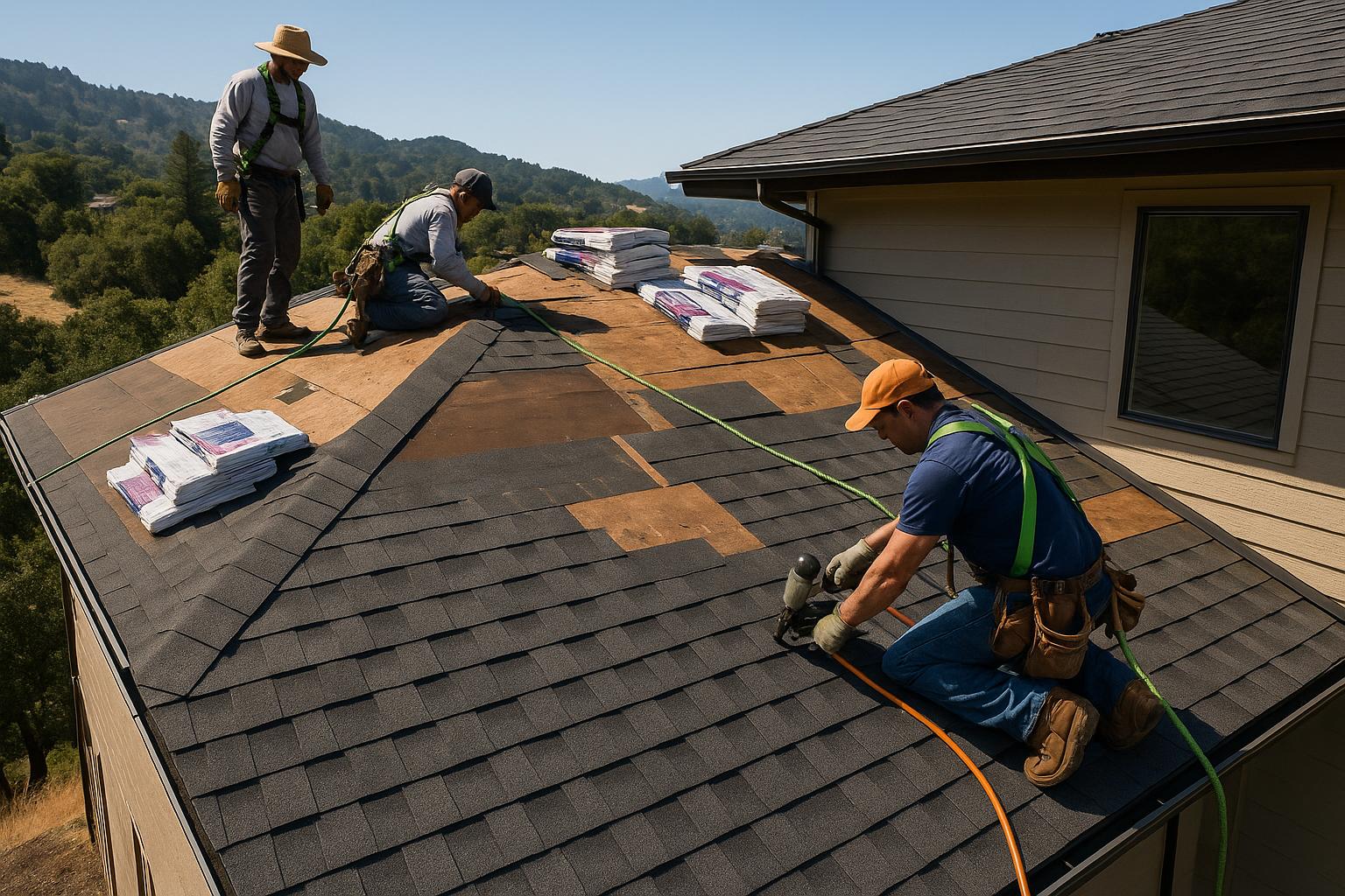 flat roof repair San Rafael CA