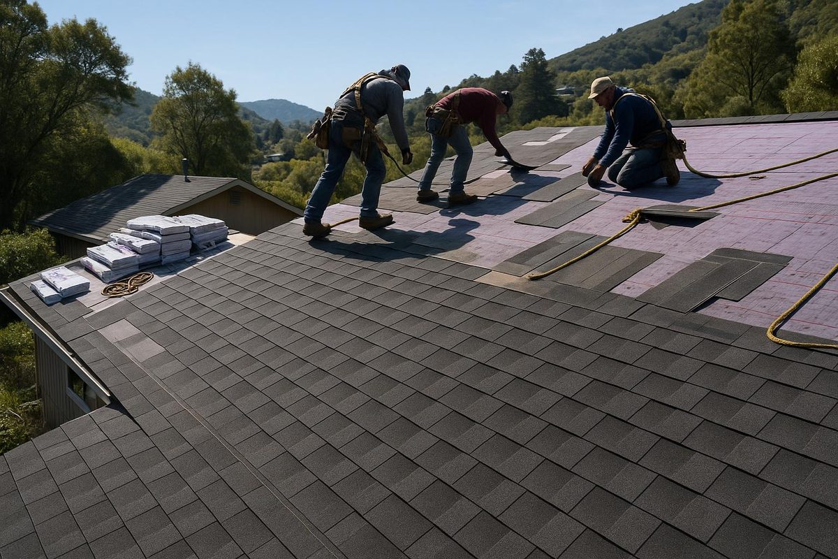 Roofing illustration accompanying this article