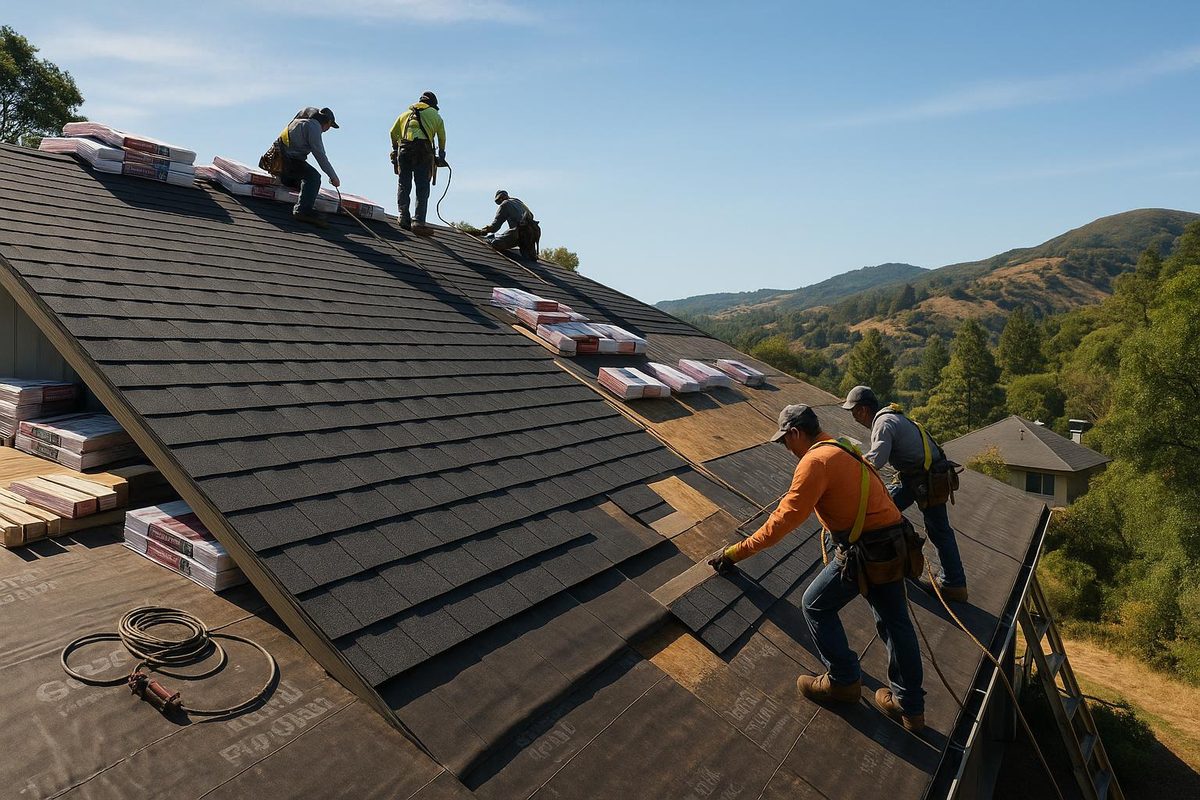 Roofing illustration accompanying this article